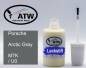 Preview: Porsche, Arctic Gray, M7K / U0: 20ml Lackstift, von ATW Autoteile West.